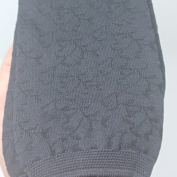 Three (3) Pairs of Silkies Women's Black Microfiber Socks - Picture 6 of 7